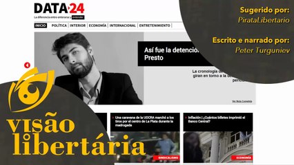 Ditadura socialista em desespero prende jornalista | Visão Libertária - 10/09/20 | ANCAPSU