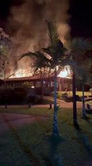 Incêndio atinge casa de retiro religioso de mulheres em Biguaçu