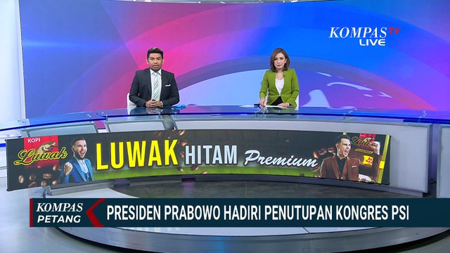Presiden Prabowo dan Wapres Gibran Hadiri Penutupan Kongres PSI 2025 di Solo