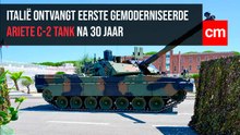 Italië ontvangt eerste gemoderniseerde Ariete C-2 tank na 30 jaar