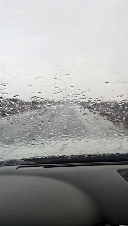 Al Ain Um Ghafa Road rain