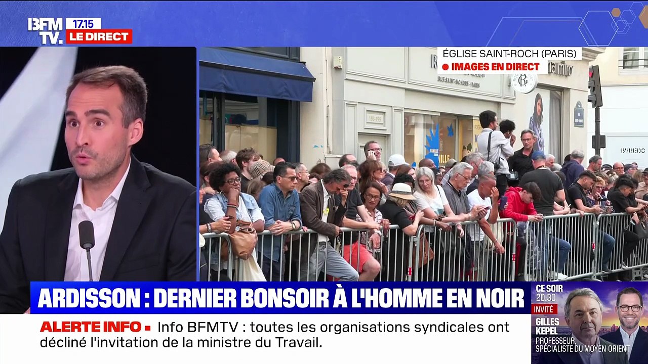 Le discours d'Audrey Crespo-Mara aux obsèques de Thierry Ardisson.