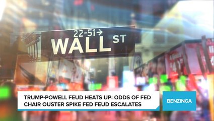 Trump-Powell Feud Heats Up: Odds Of Fed Chair Ouster Spike