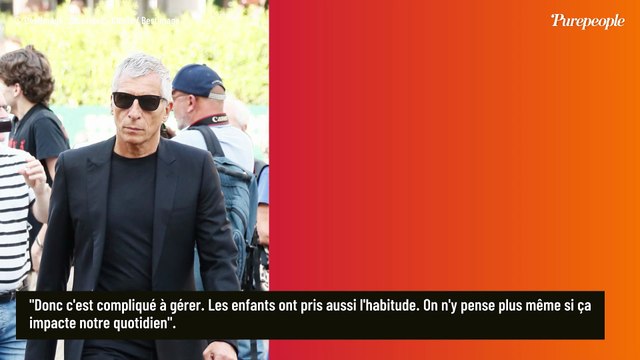 ll ne vient pas avec nous : Nagui à l'écart parfois du reste de sa famille, sa femme Mélanie Page explique cette décision