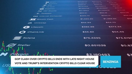 GOP Clash Over Crypto Bills Ends With Late-Night House Vote and Trump’s Intervention