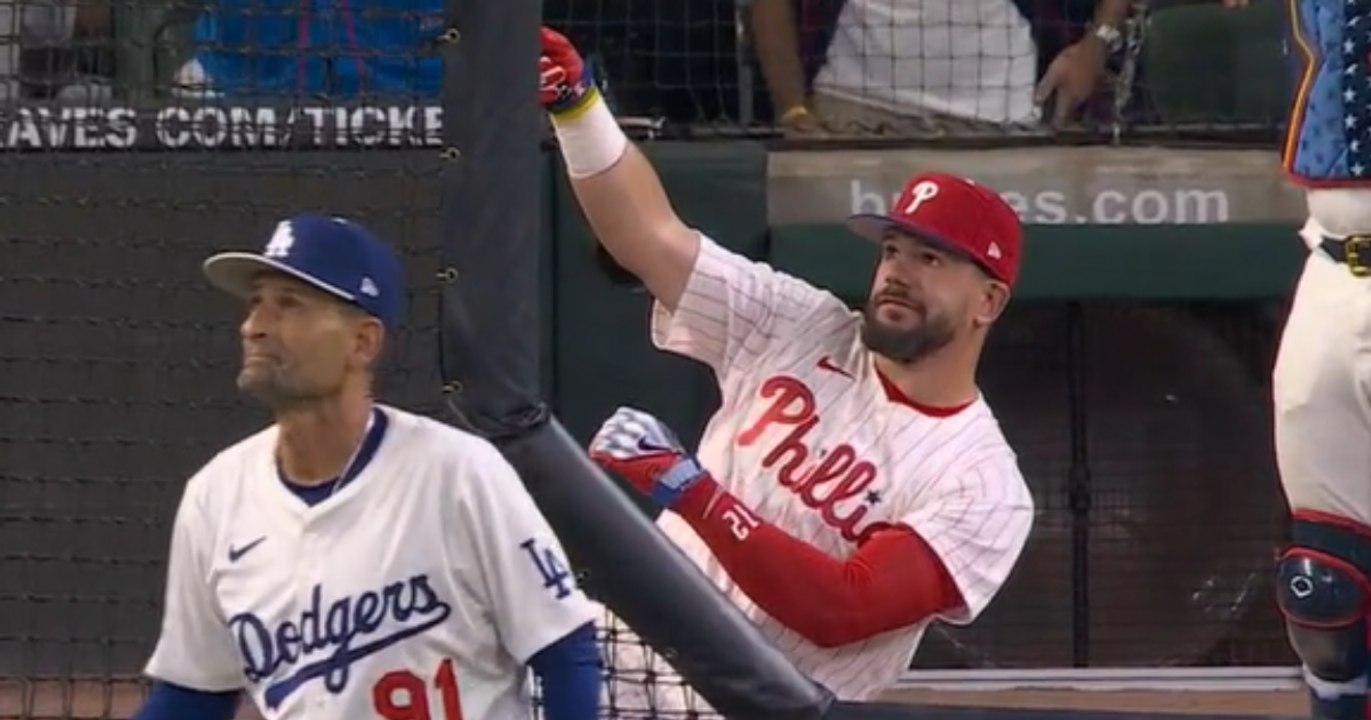 Kyle Schwarber, el MVP del ASG gracias a tres swings