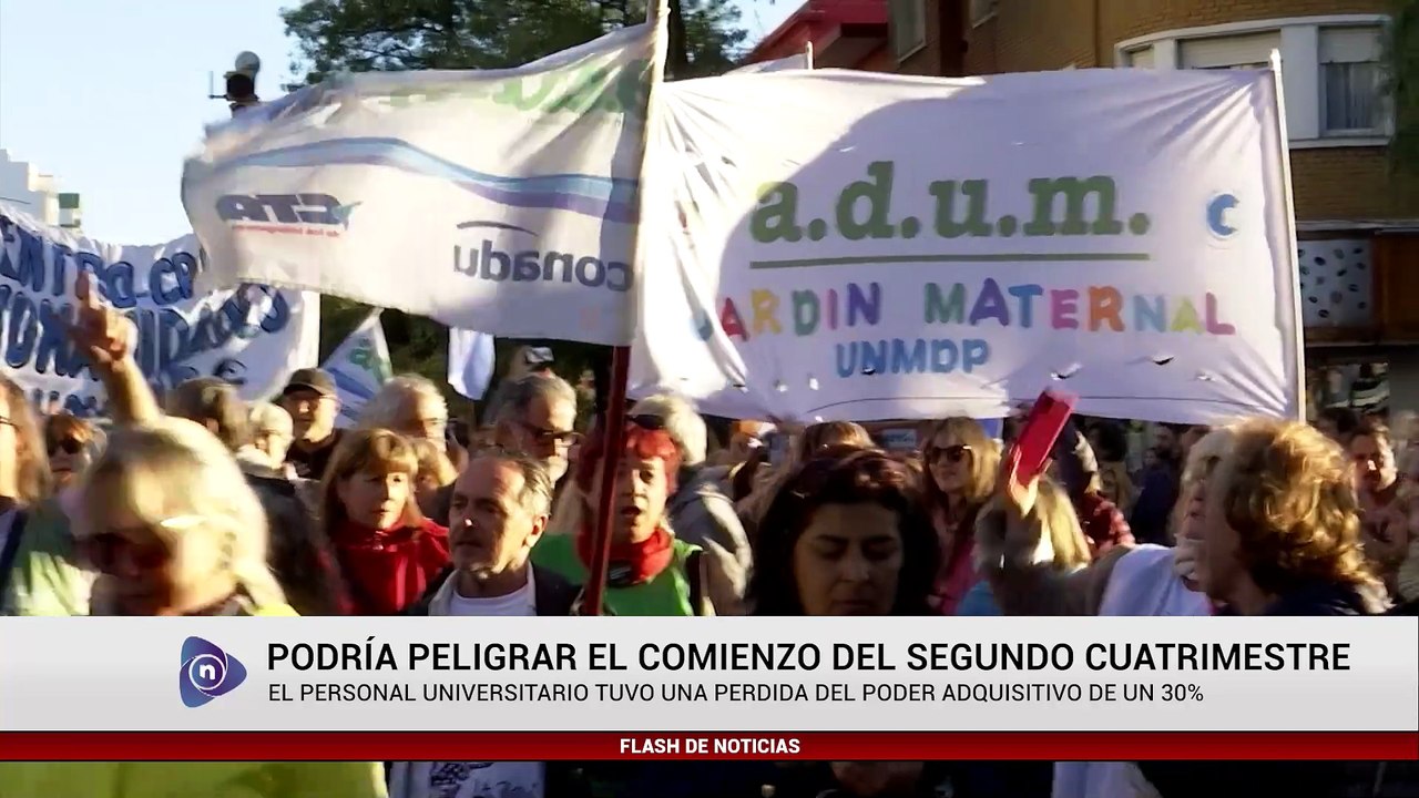 PODRÍA PELIGRAR EL COMIENZO DEL SEGUNDO CUTRIMETRE