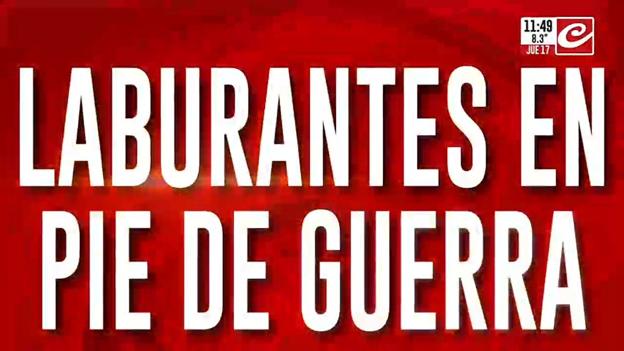 Marcha de trabajadores del astillero Río Santia...