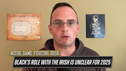 Notre Dame Freshman OT Will Black Could Be On The Field SOONER Than Expected...