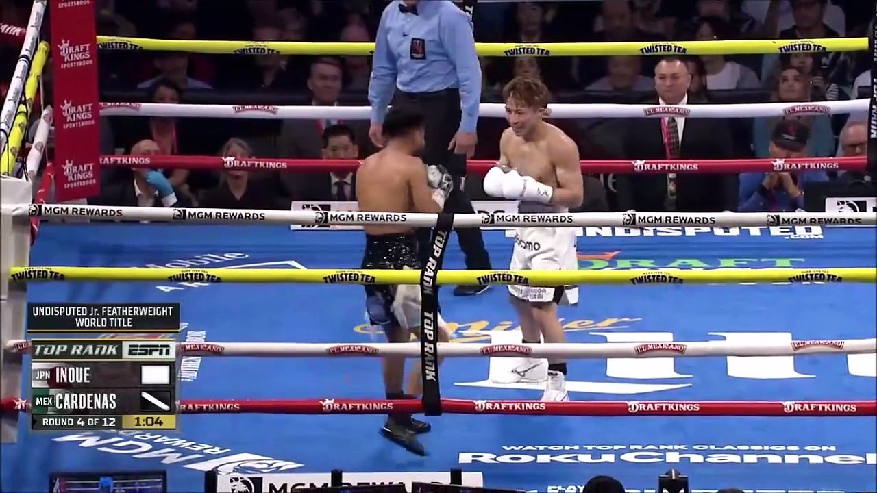 Naoya Inoue Vs Ramon Cardenas Highlights (WBA WBC IBF WBO RING Titles)