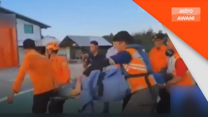 Pendaki Swiss diterbangkan dari Gunung Rinjani selepas cedera akibat terjatuh