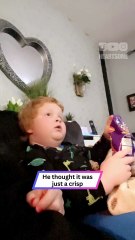 He Tried a Pickled Onion Crisp—Instant Regret Ensued!