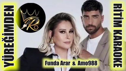 Yüreğimden - Funda Arar & Amo988 ✩ Ritim Karaoke (Muhayyer Kürdi Bozlak 2/4 Beste Amo988)