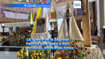 Al menos 8 heridos en un ataque israelí contra el único templo católico en Gaza