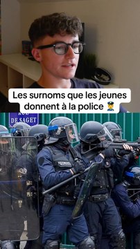 Les surnoms que les jeunes donnent à la police 👮 #quiz #quizz #police #classement
