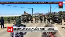 Detienen a estadounidense durante operativo migratorio; reporta maltrato