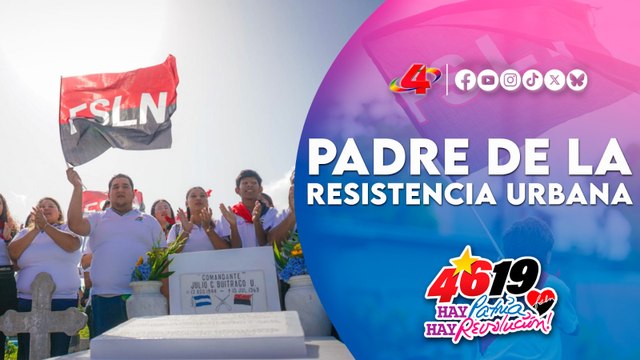 🔴⚫️ Juventud Sandinista honra al Comandante Julio Buitrago, Padre de la Resistencia Urbana 🇳🇮
