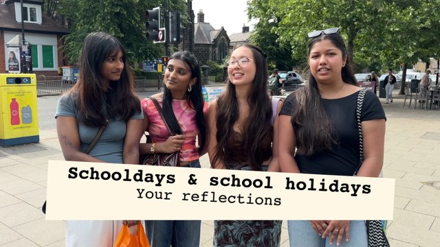 Schooldays and school holiday reflections from across Leeds