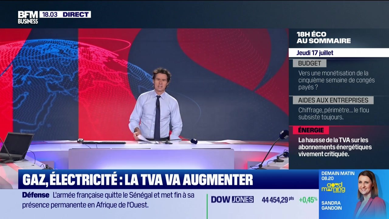 Le 18h Eco - Jeudi 17 juillet