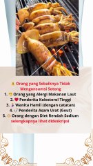 ⚠️ Orang yang Sebaiknya Tidak Mengonsumsi Sotong atau cumi cumi