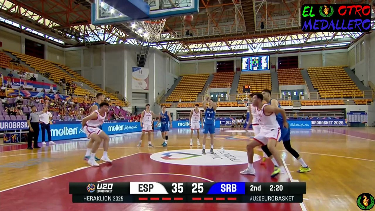05 España - Serbia Cuartos Eurobasket sub 20 masculino Hereklion 2025