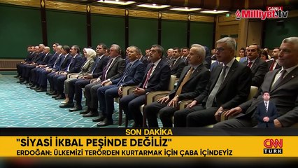 Erdoğan: Hiçbir evladımızın emeğinin, umutlarının heba edilmesine izin vermeyiz