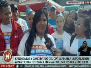 Miranda I Candidatos a la alcaldía y Concejo Municipal intensifican el contacto directo con el pueblo