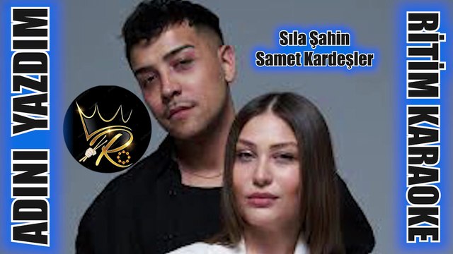 Adını Yazdım - Sıla Şahin & Samet Kardeşler ✩ Ritim Karaoke (Kürdi Bozlak 4/4 Beste Sıla & Samet)