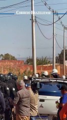 Clima tenso no Sol Nascente: choque da PMDF avança sobre barricadas para garantir derrubadas