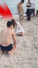 Ces personnes se mobilisent pour aider cette jeune femme à retrouver sa bague à la plage