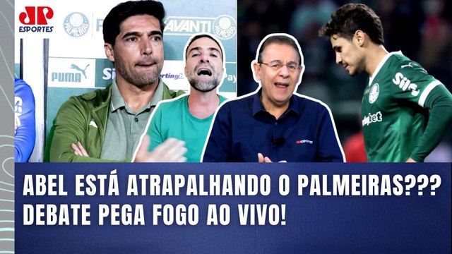 QUÊ??? EU TE DESAFIO!!! Se o Abel Ferreira SAIR do Palmeiras... DEBATE PEGA FOGO AO VIVO!