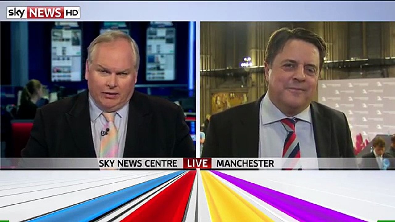 BNP Nick Griffin 2014 Sky News Interview
