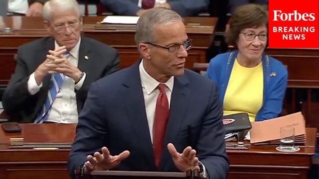'Senate Will Be In Order!': Dems Jeer John Thune As He Warns Of National Debt, Defends Rescissions