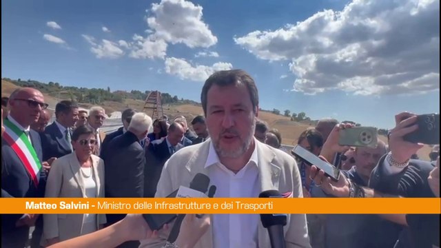 Infrastrutture, Salvini Aperti cantieri in Sicilia per 22 miliardi