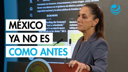 Sheinbaum responde a Trump: “México ha cambiado”; defiende combate al fentanilo