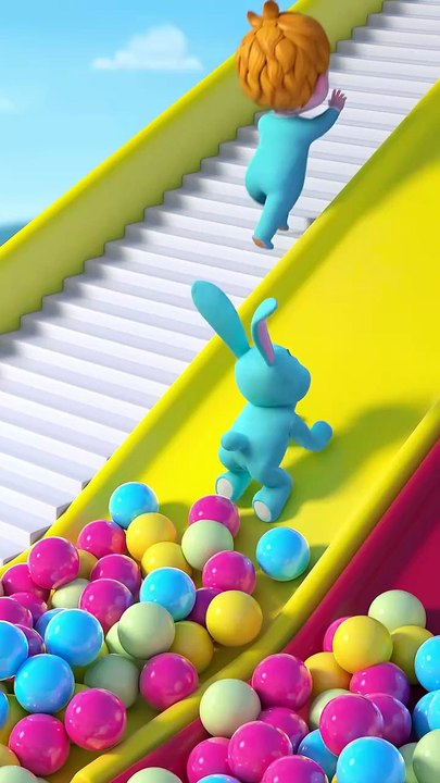 Rabbit Went Over The Mountain _ Nursery Rhymes & Kids Songs _ NuNu Tv #childrensongs #toddlersongs Cartoon for kids