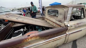 A Radical Wrong-Way ’64 Chevy C10 Truck | Long Beach Hi Performance Swap Meet