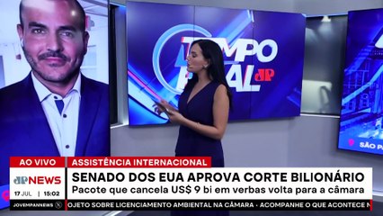 Senado dos EUA aprova corte de US$ 9 bilhões em orçamento público | TEMPO REAL