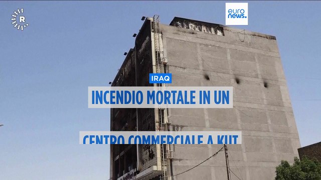 Iraq: Incendio in centro commerciale a sud di Baghdad uccide più di 60 persone, decine di feriti