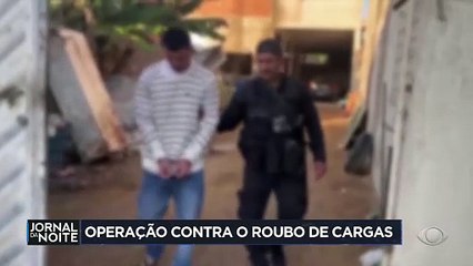 Mais de 15 pessoas são presas em operação contra roubo de cargas no RJ