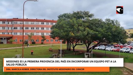 Misiones es la primera provincia del país en incorporar un equipo PET a la salud pública