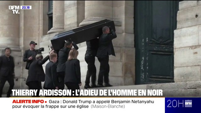 Aux obsèques de Thierry Ardisson, un dernier bonsoir rempli de références