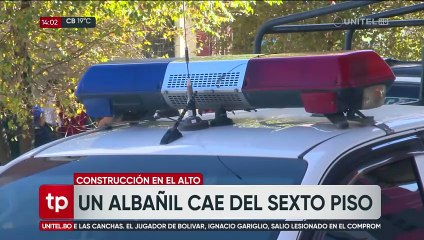 Un obrero muere tras caer del sexto piso de un edificio en construcción en La Paz