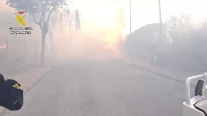 Imágenes del incendio en Méntrida (Toledo)