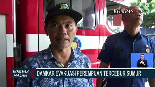 Wanita di Cilegon Jatuh ke Sumur saat di Kamar Mandi, Begini Aksi Evakuasi oleh Petugas Damkar