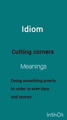 idioms/ general knowledge