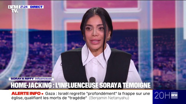Je me réveille avec mes ravisseurs , l'influenceuse Soraya Riffy se confie et raconte sa violente agression lors de son home-jacking
