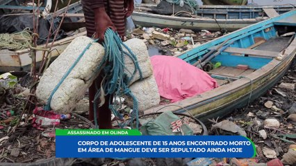 O misterioso desaparecimento de João Vítor: adolescente é encontrado morto em mangue de Olinda