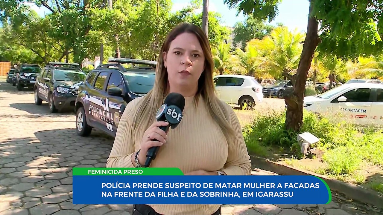 suspeito de feminicídio: mecânico é preso após matar companheira com faca na frente da filha em Condado