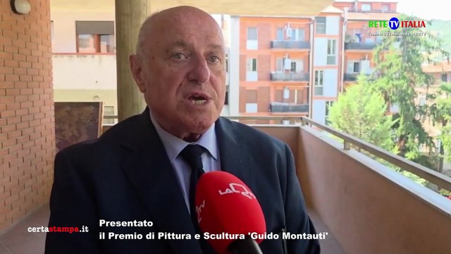 Presentato il Premio di Pittura e Scultura 'Guido Montauti